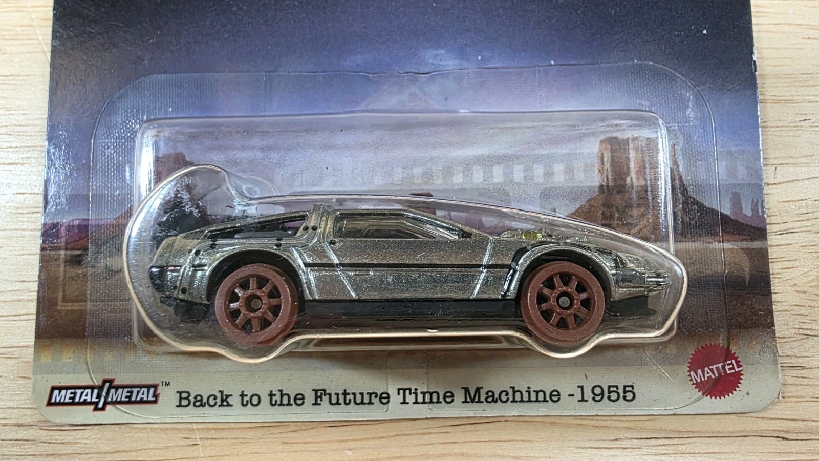 Hot Wheels Premium Back To The Future III DeLorean Time Machine 1955