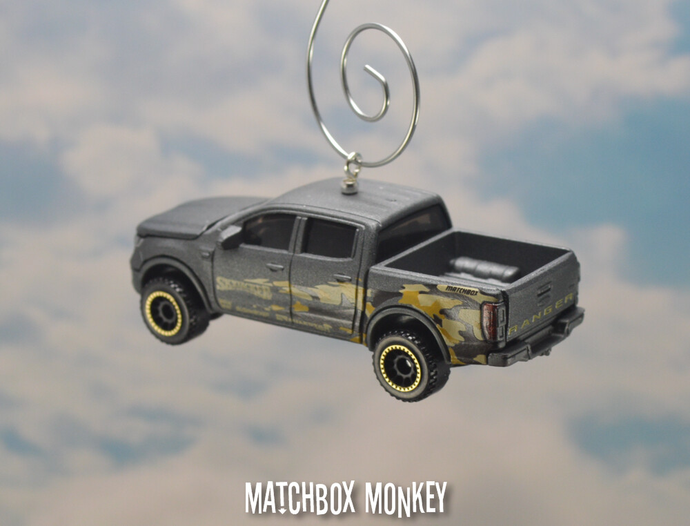 2019 Ford Ranger Pickup Truck Custom Christmas Tree Ornament 4X4 Adorno Camo
