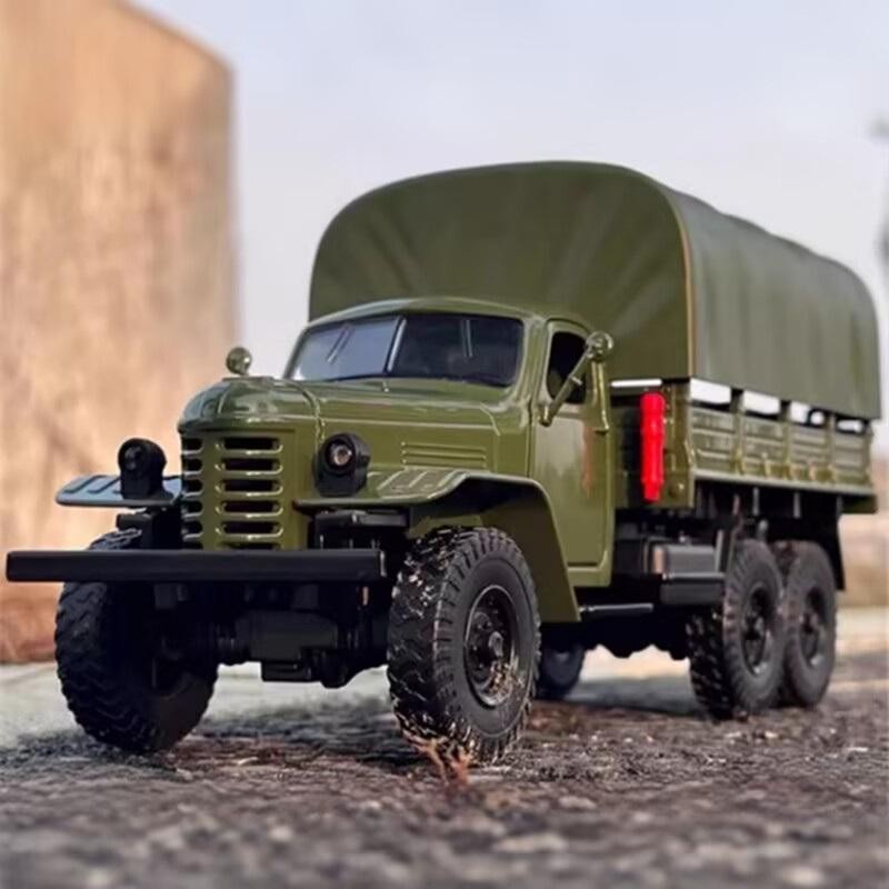 1:32 CA30 CA10 Diecast Tactical Truck Military Model with Sound & Light Toy