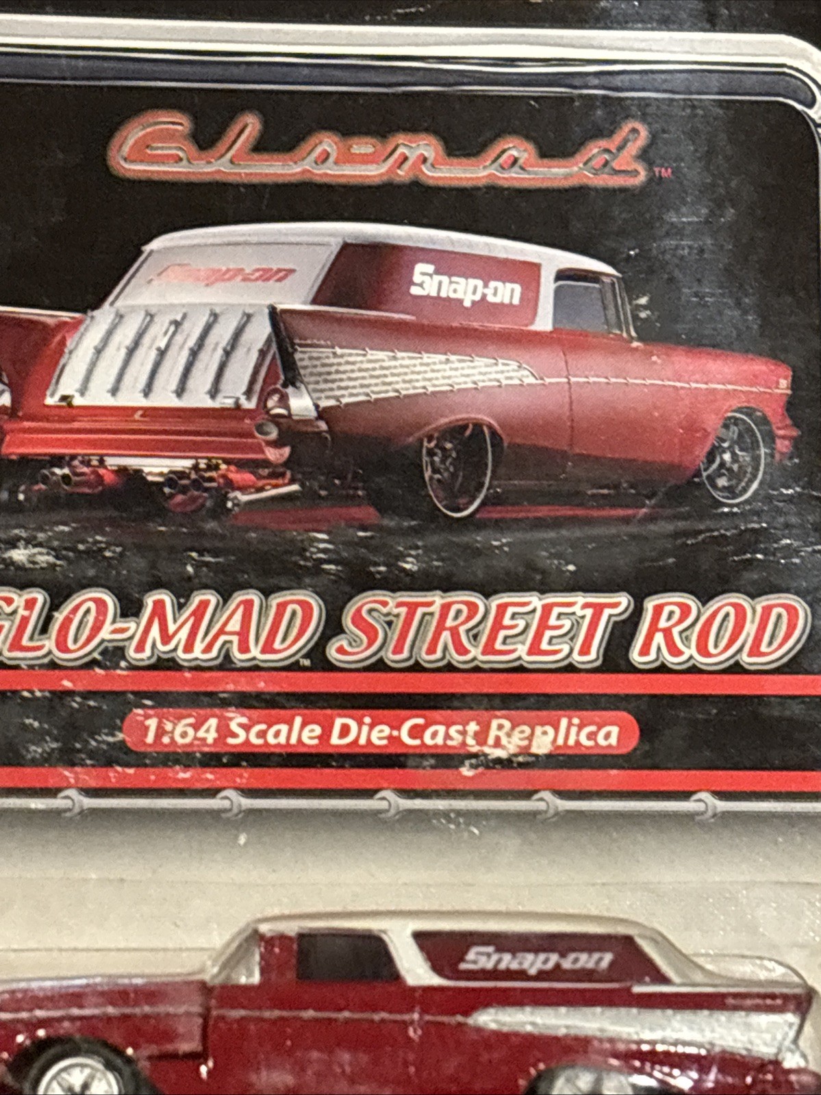 Snap-On Tools 5 Piece Glo-Mad Street Rod 1:64 Die-Cast Replica GM Chevy Nomad