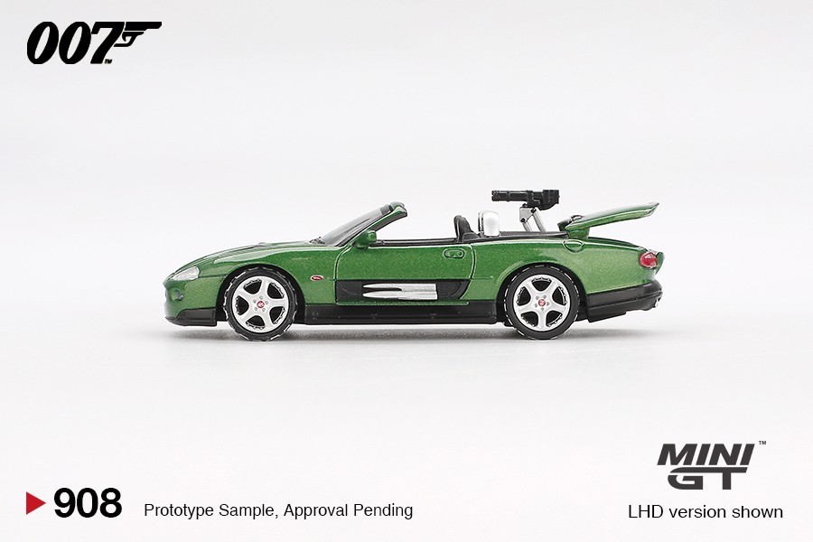 Mini GT 1:64 Jaguar XKR 007 “Die Another Day” Japanese Packaging #908