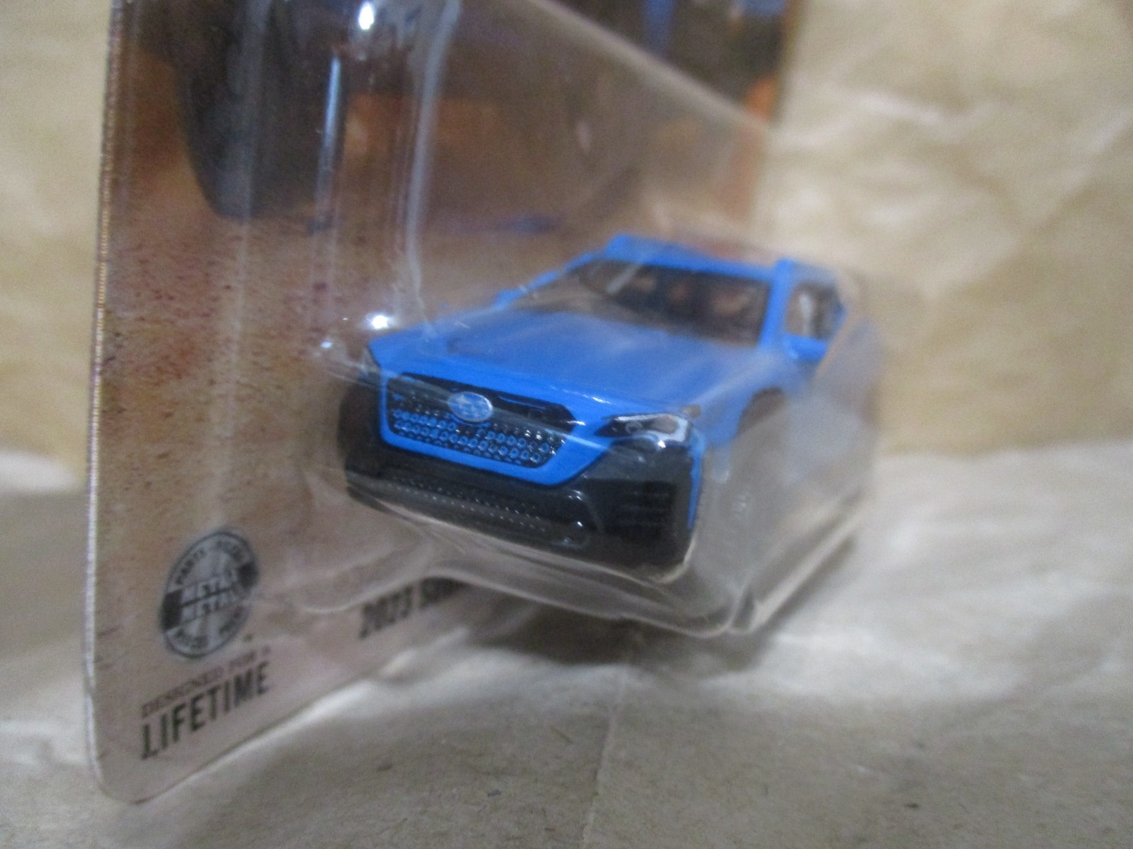 Matchbox 1-125 series #99 2023 Subaru Outback Blue 1/64 Scale Diecast