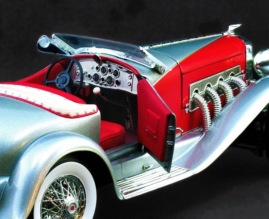 Custom Built Vintage Car Unique Metal Diecast Model 1930 24 1959 18 1967 12
