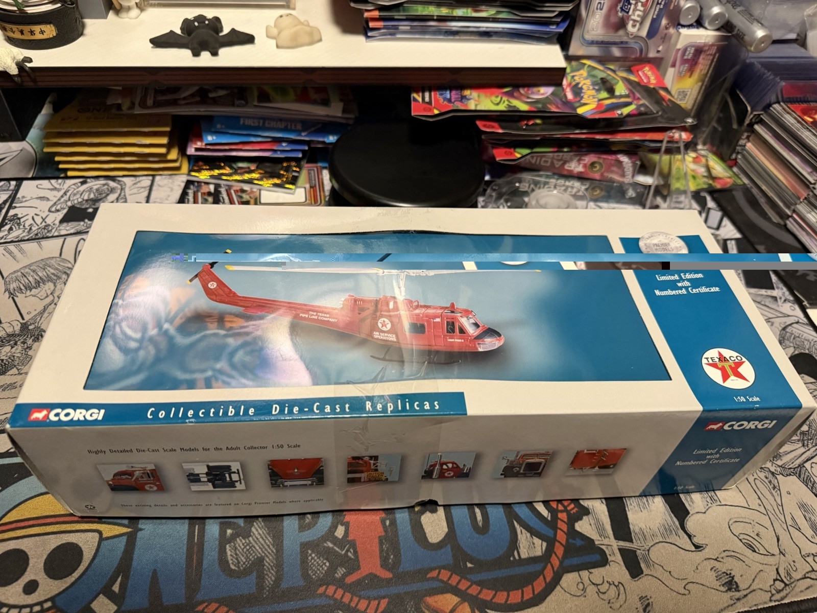 Corgi Huey Iroquois Helicopter Texas Pipeline Texaco 1:50 Limited Ed.