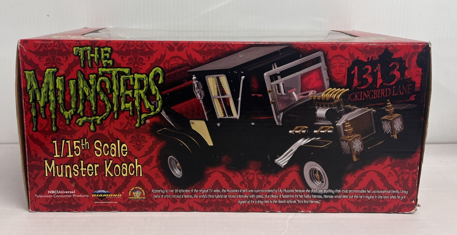2012 Diamond The Munsters 1/15th Scale Munster Koach