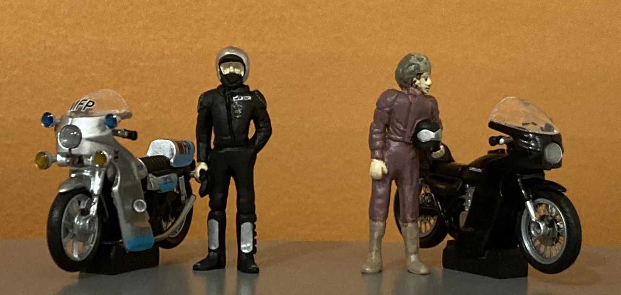 1:43 Goose and Toecutter w/Motorbikes Twin Set — Mad Max ACE Models