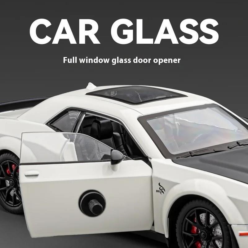 1:24 DODGE Challenger Hellcat Redeye Alloy Diecast Car Toy Gift Collectible NEW
