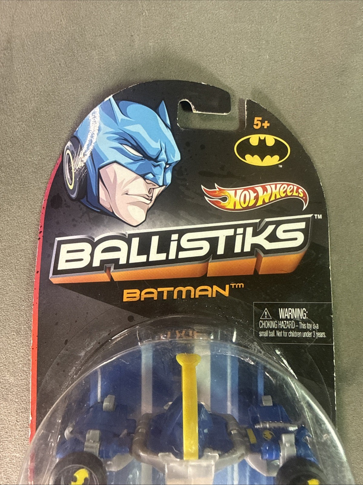 Hot Wheels Ballistiks Batman Blue and Yellow New