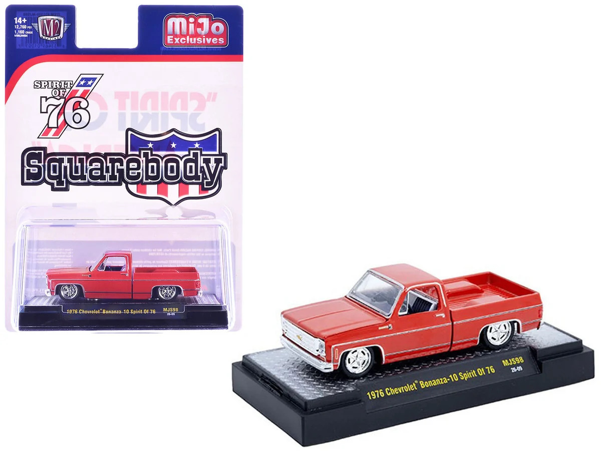 1976 Chevrolet Silverado Bonanza-10 Pickup Truck “Spirit of ’76” Red Limited Ed