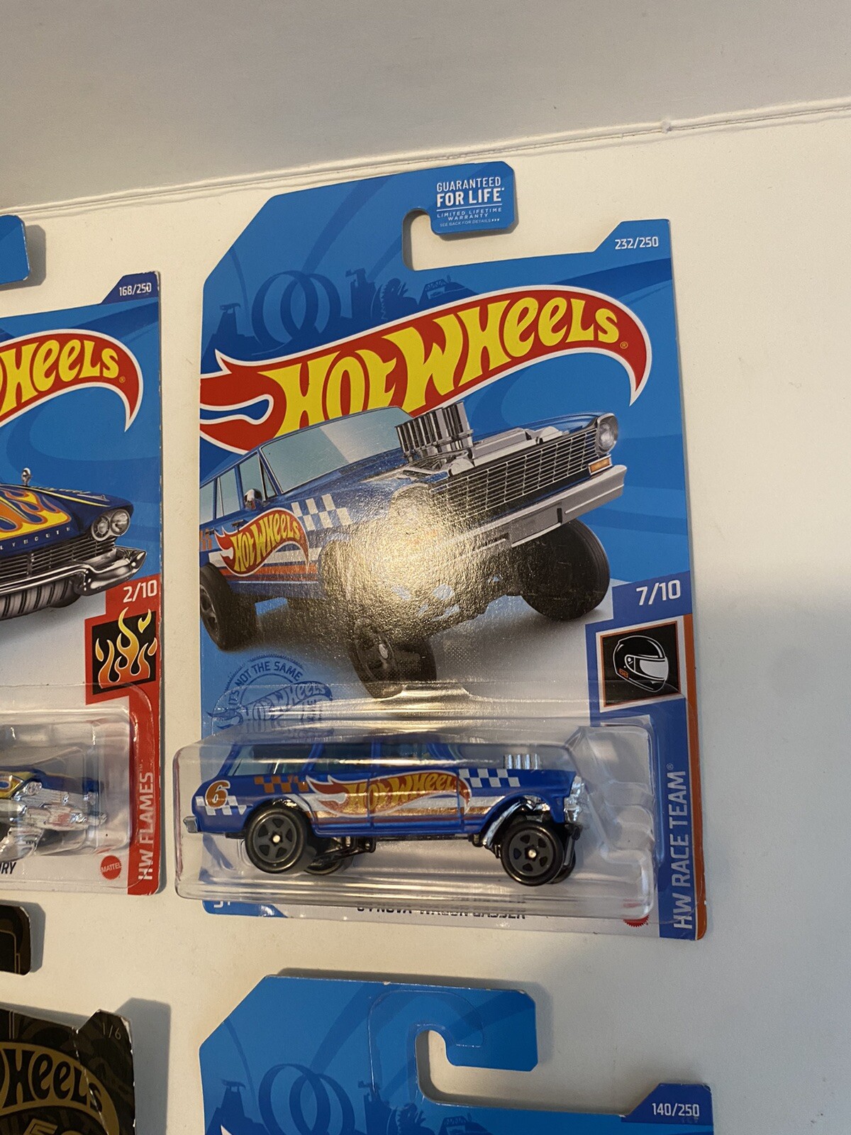 Lot Of 4 Hot Wheels – 50th Anniversary 54 Nova Etc. Please See Photos!
