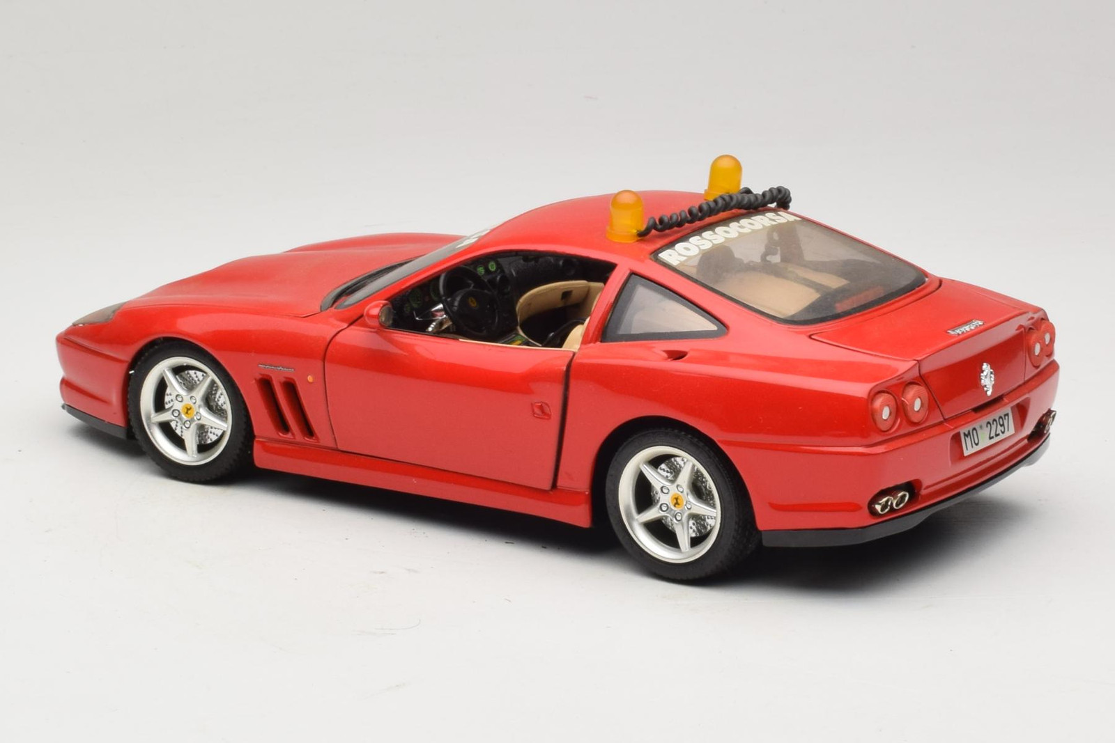 Ferrari 550 Maranello Safety Car Rosso Corsa Red 1:18 Bburago | 3064-P1
