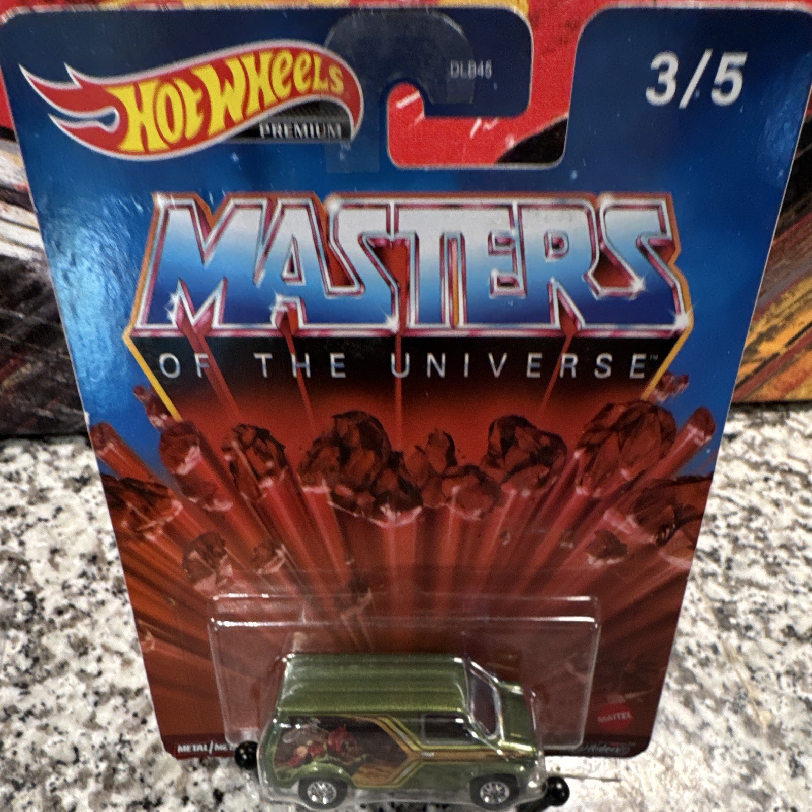 Hot Wheels Premium Masters of the Universe Ford Transit Supervan 1:64 Green