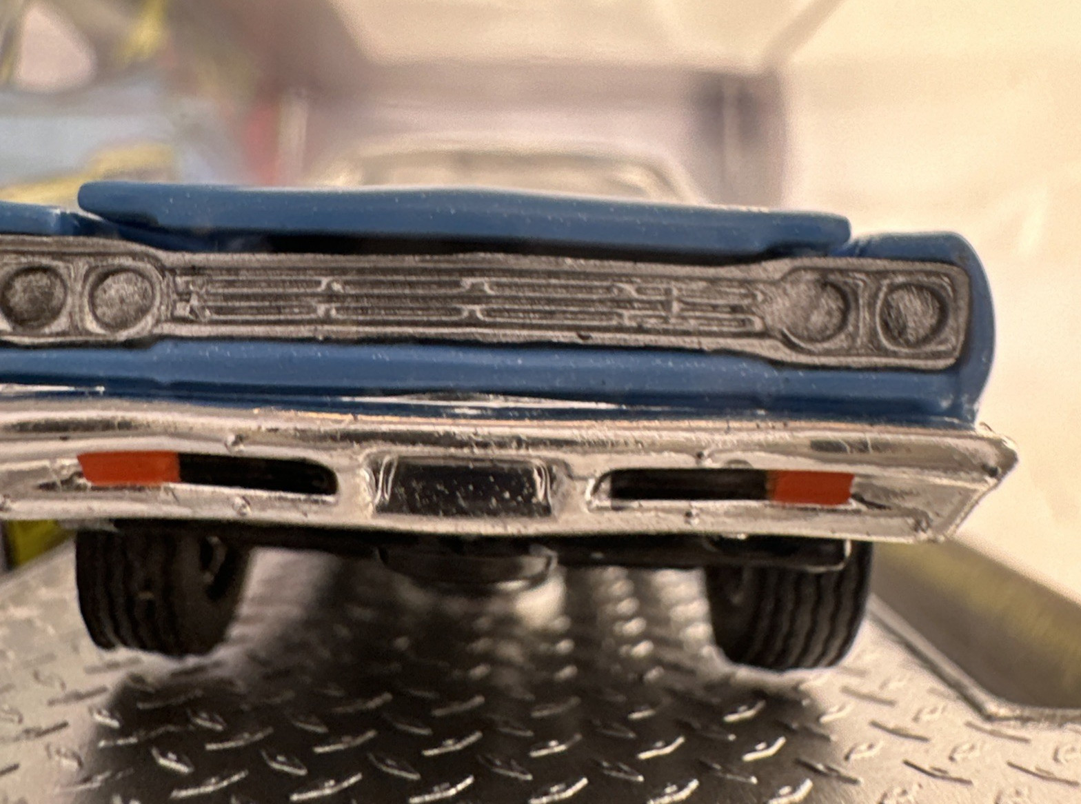 1969 Plymouth Road Runner HEMI Blue/White M2 Machines R92 25-49 New in Package