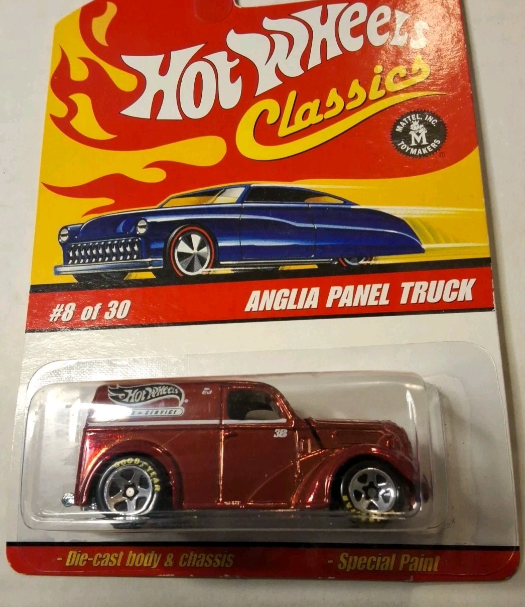 2005 Hot Wheels “CLASSICS” Series 2 – ANGLIA PANEL TRUCK #8 of 30 (Red)