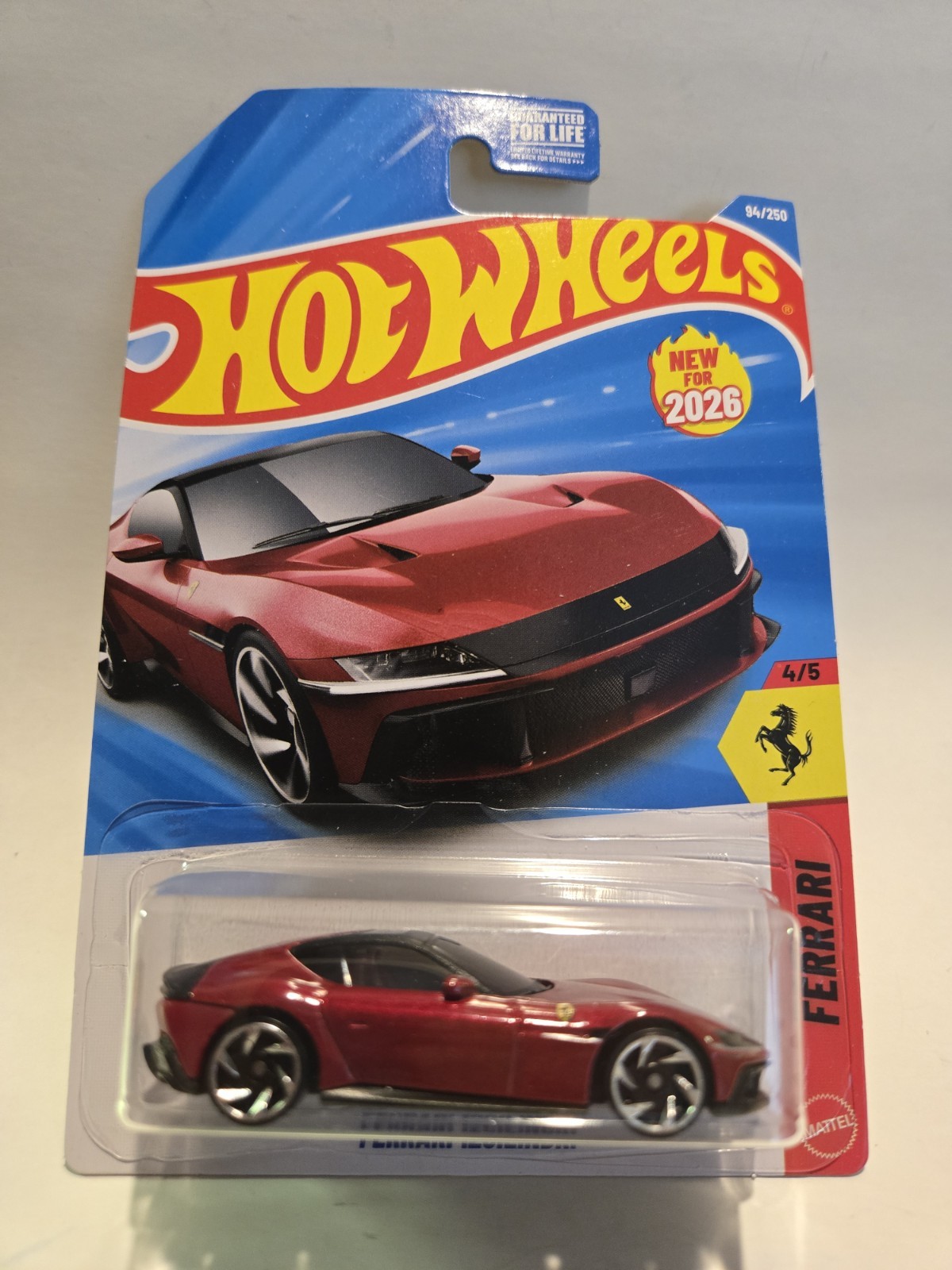 Hot Wheels Ferrari F40 Competizione Black & Ferrari 12Cilindri Red – Lot of 4