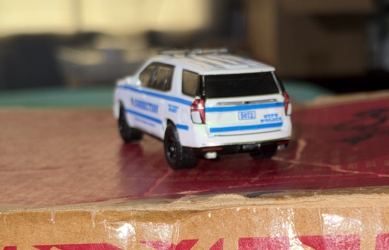 1/64 Kitbash Chevy Tahoe NYCD New York City Corrections Department Transport
