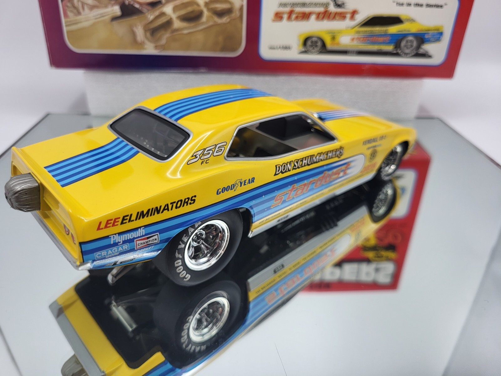 1320 THE FLOPPERS 1971 PLYMOUTH CUDA DON SCHUMACHERS “STARDUST” 1:24 SCALE **MIB
