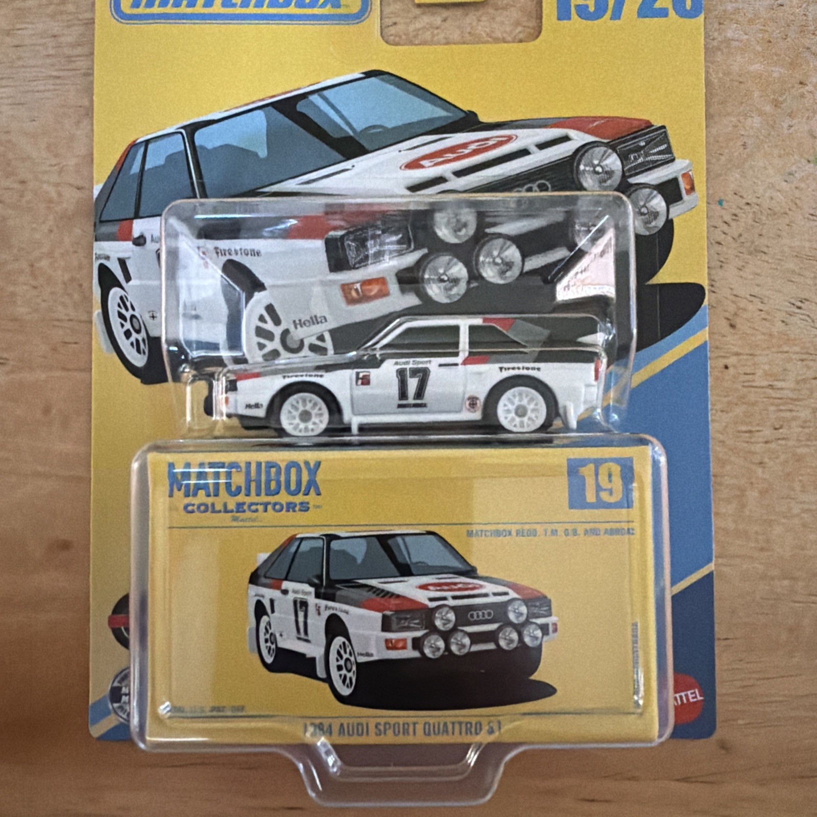 Matchbox Collectors 2026 1984 Audi Sport Quattro S1 #19/20 White