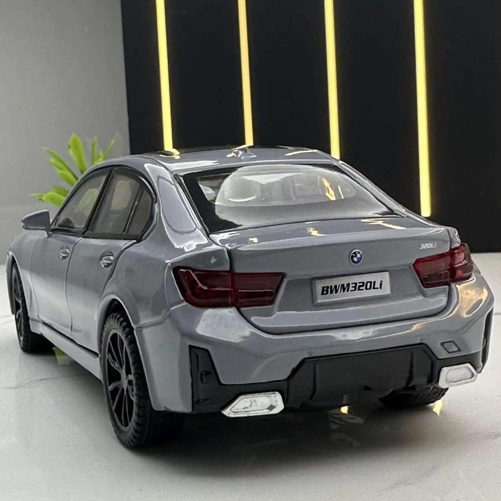 BMW 320i G20 1:32 Scale Alloy Diecast Car Model Sound & Light Vehicle Toy Gift