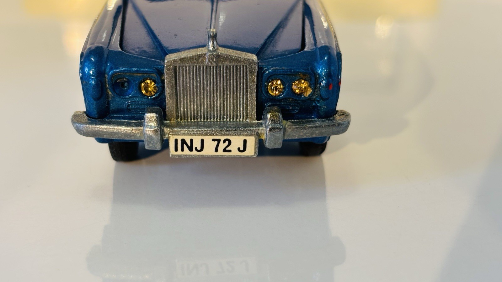 Dinky Toys #158 Rolls-Royce Silver Shadow – Blue – Boxed