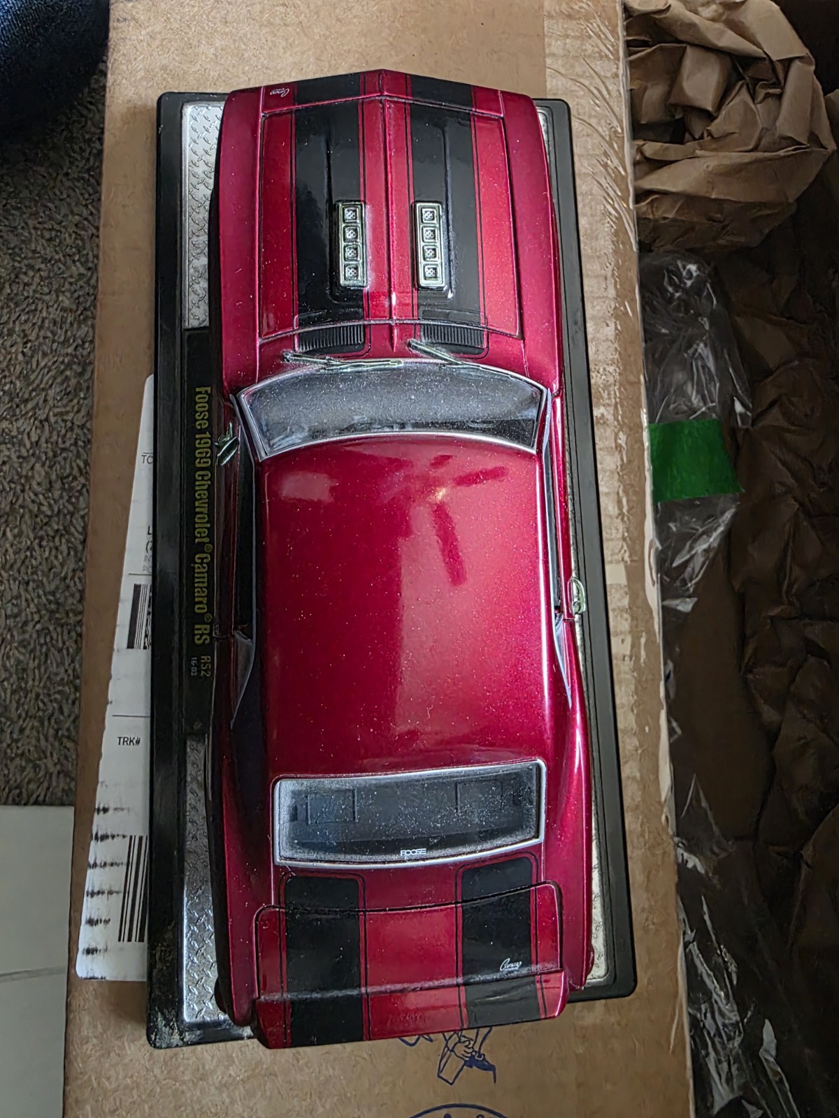 M2 Machines Foose 1/24 Red 1969 Camaro RS