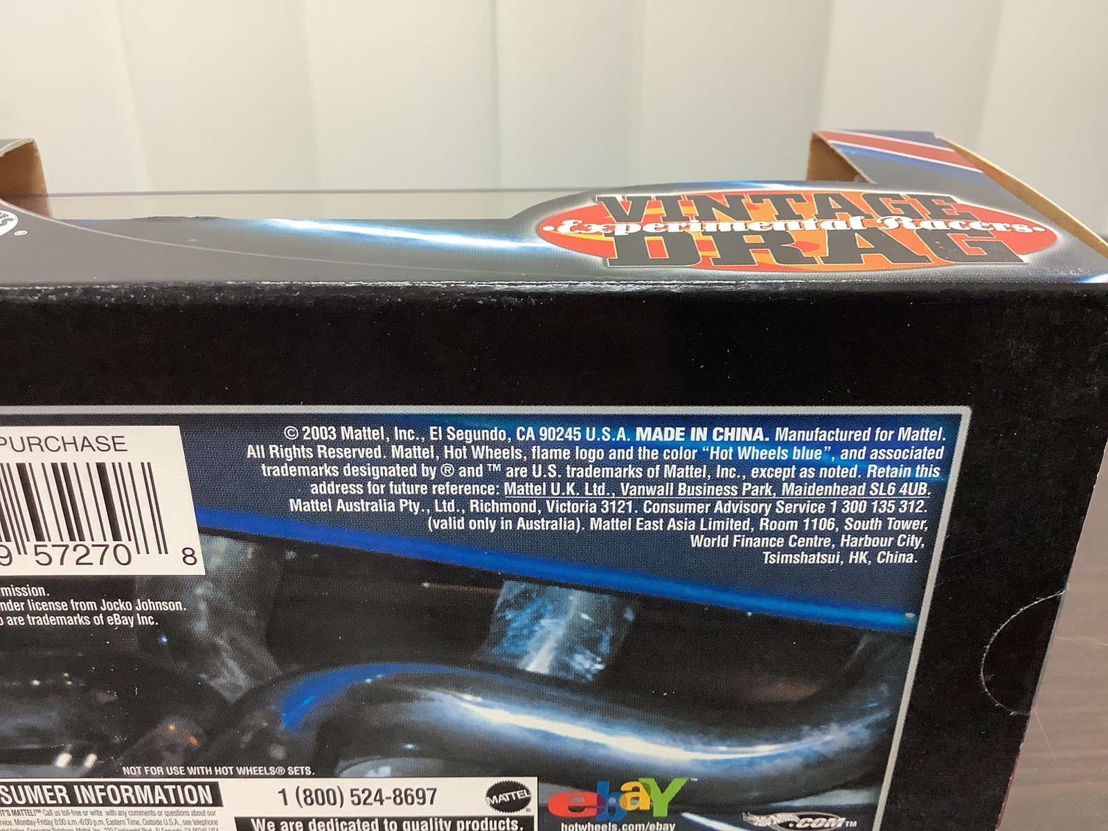 Vintage Drag Experimental Racers Dragster 2 Car Set 57270 2003 Hot Wheels 100%