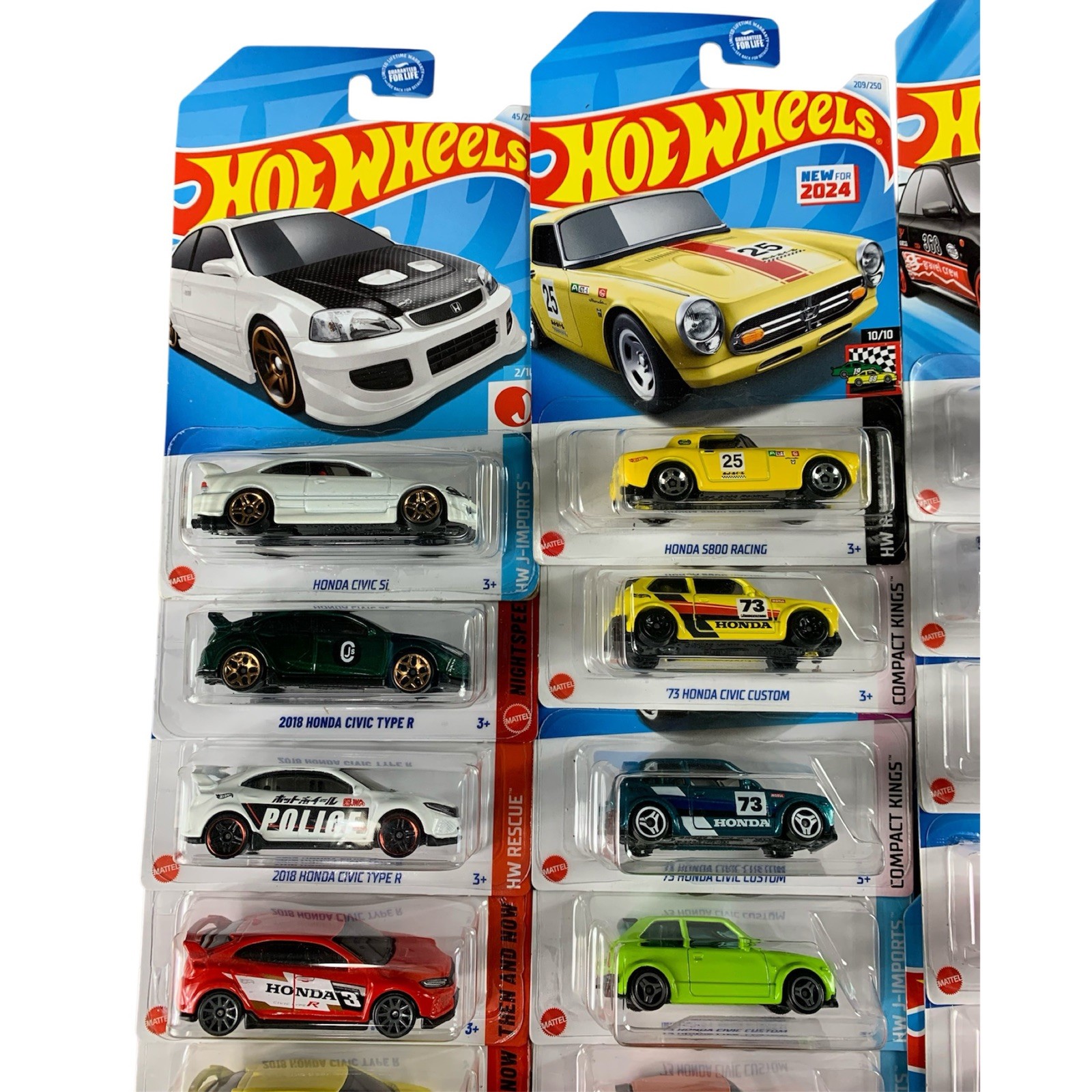 Hot Wheels BIG LOT of 50 Import Tuners Compacts Nissan Honda Acura Subaru Toyota