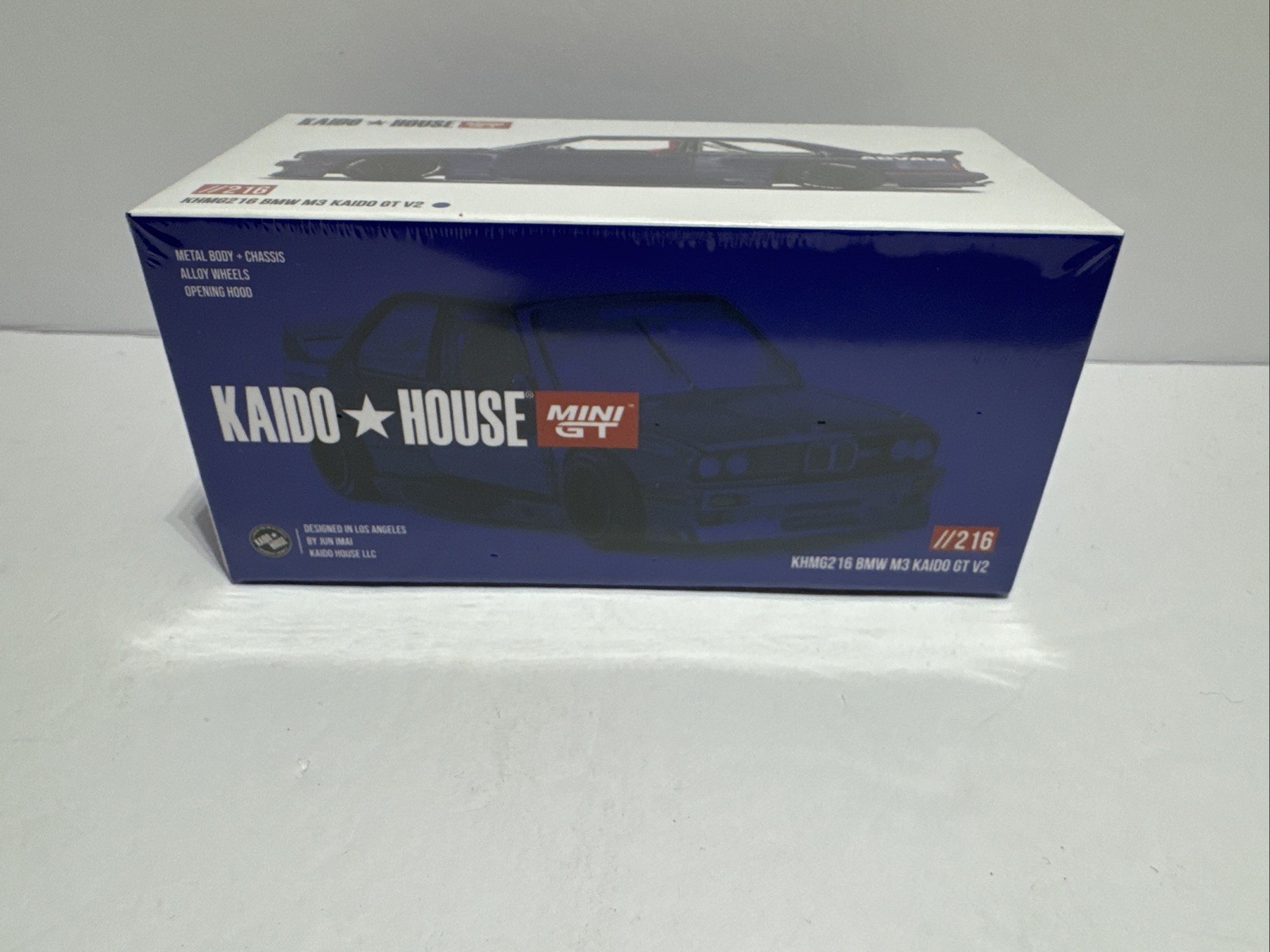 Kaido House x Mini GT 1:64 BMW M3 Kaido GT V2 Purple Diecast Model KHMG216-2B