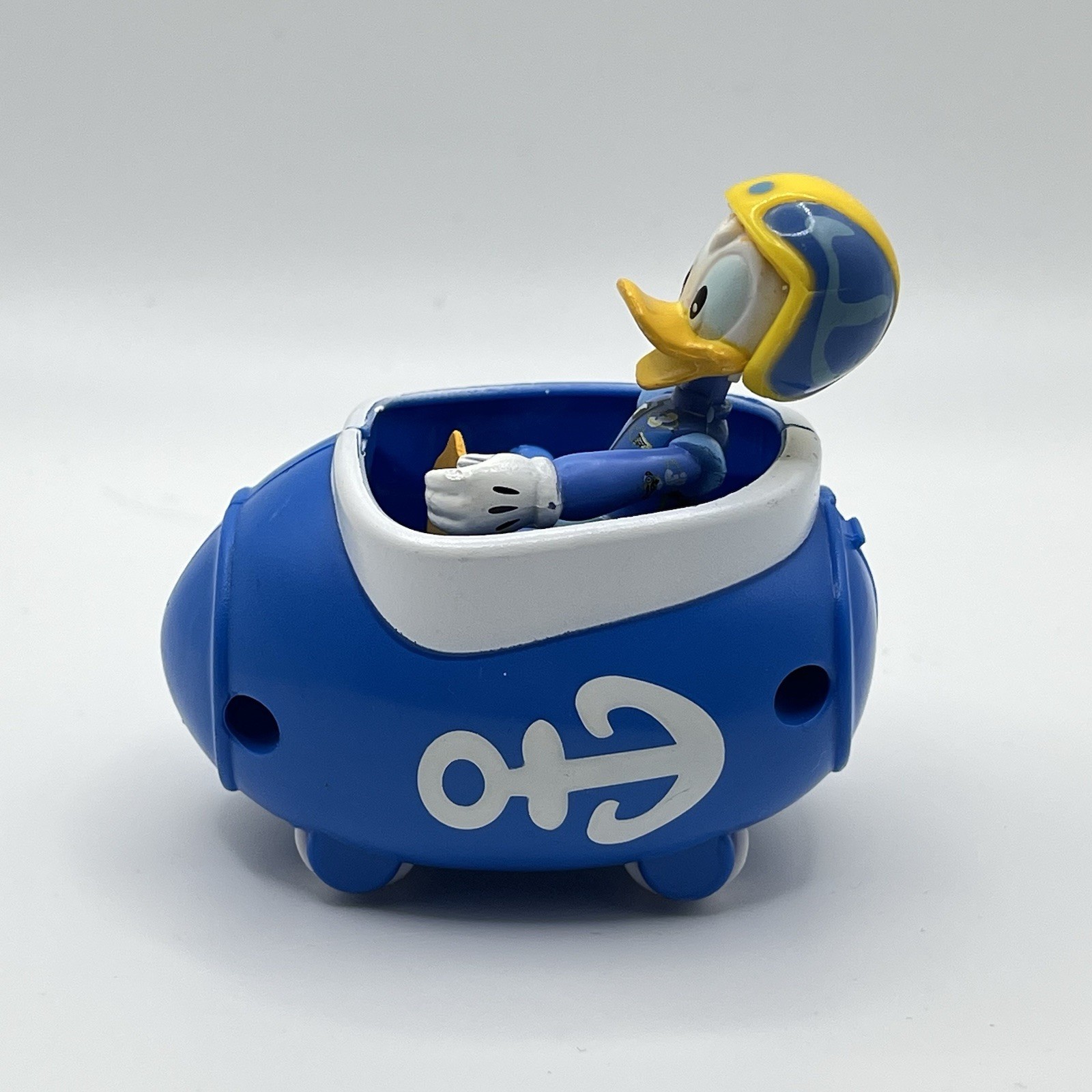 RARE Disney Donald Duck 2-in-1 Transforming Vehicle Figure Floaty Coaster Pod