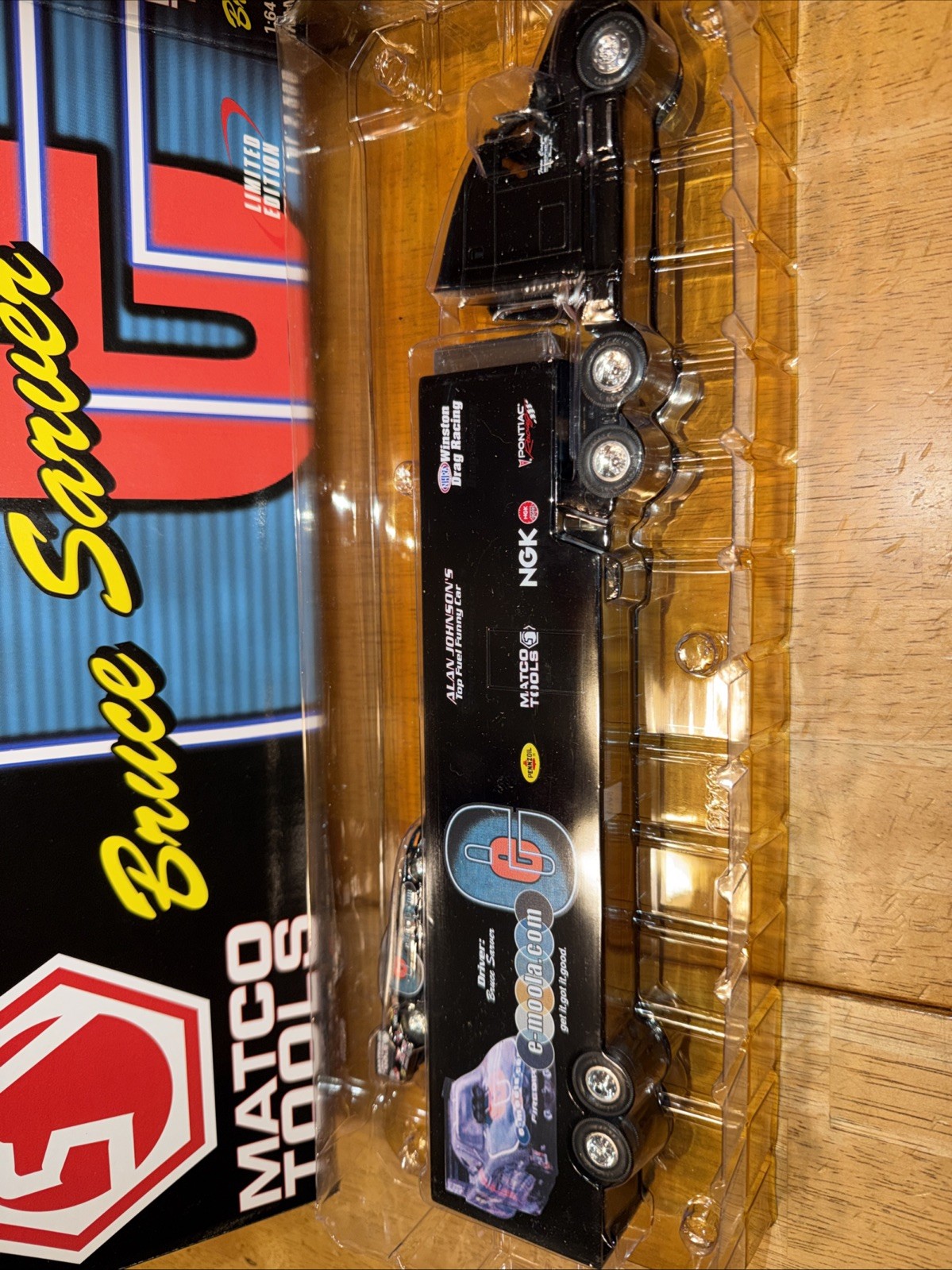 2000 Racing Champions 1/64 Bruce Sarver Matco Tools Transporter & Funny Car NHRA