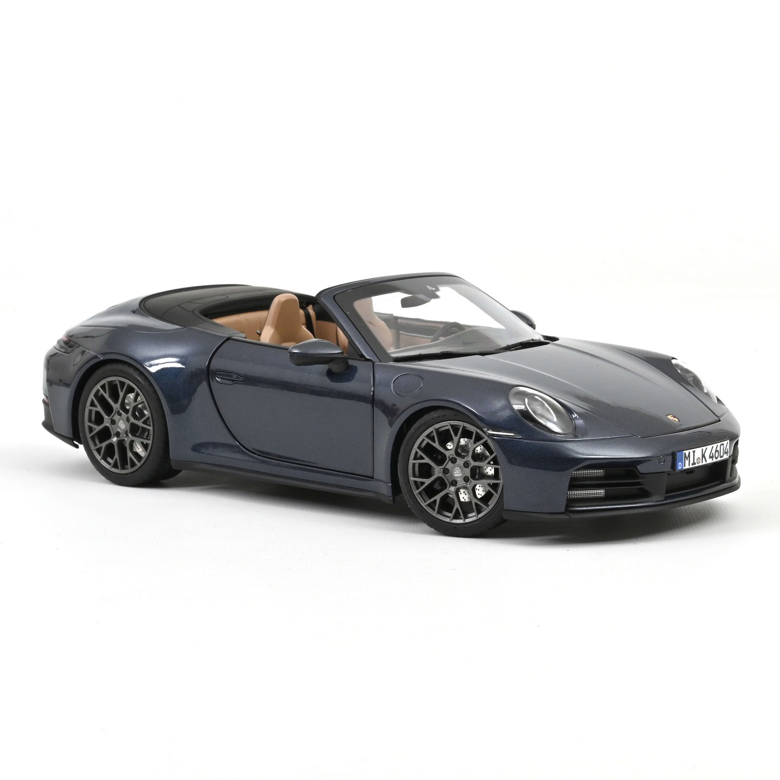 NOREV 187180 1:18 Porsche 911 Carrera Cabriolet 2025 Yachting Blue Metallic