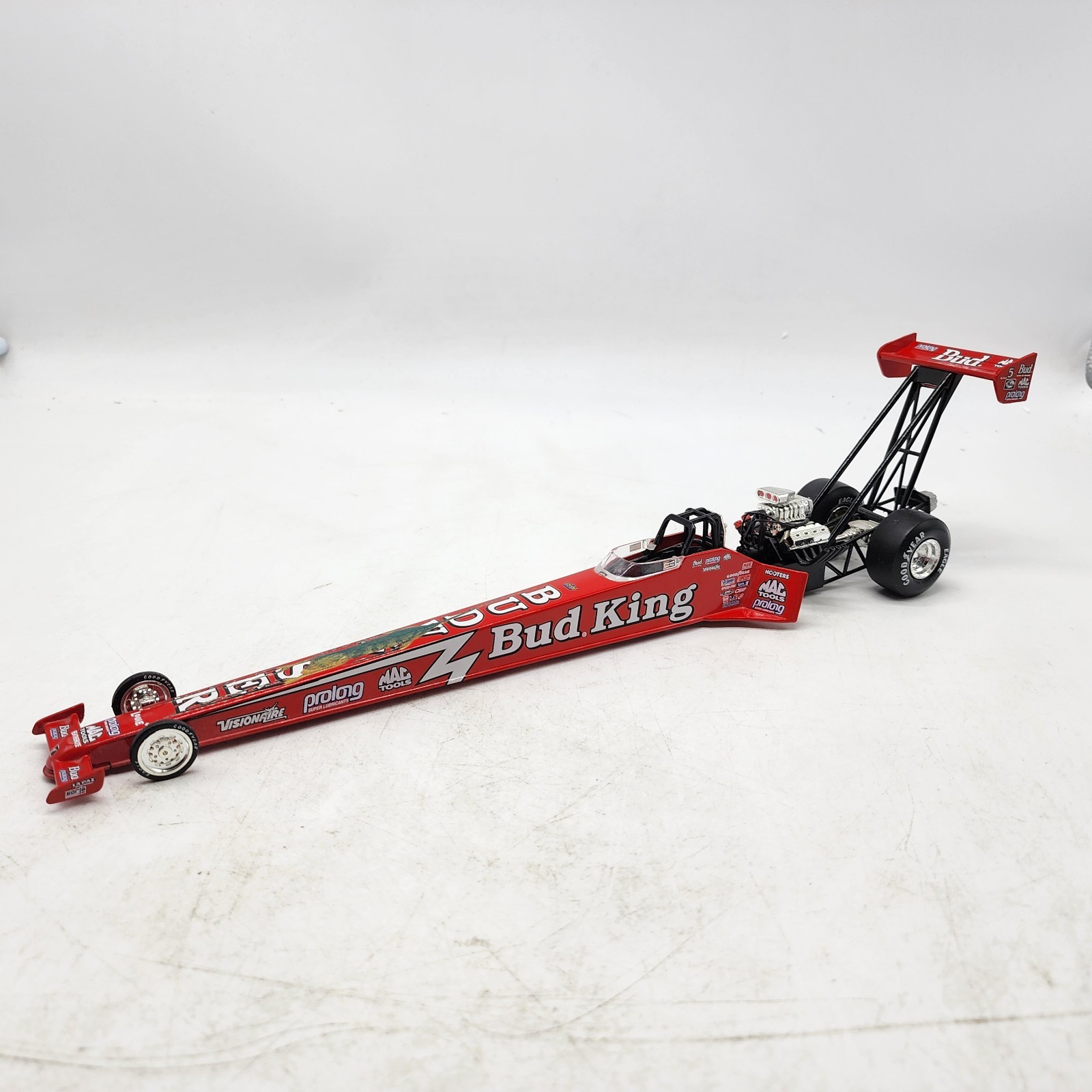 58D Kenny Bernstein Budweiser Louie The Lizard NHRA Top Fuel Dragster 1/24