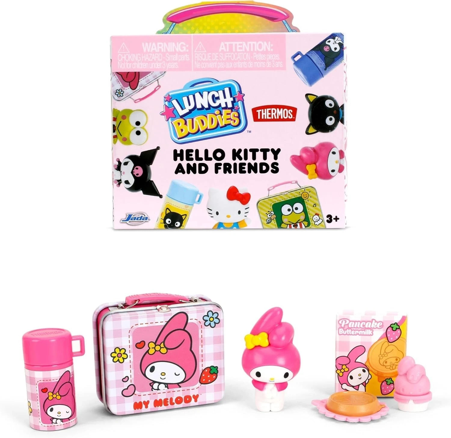 Jada 2″ Lunch Buddies Thermos Wave 1 Hello Kitty Blind Pack (1 Pcs)