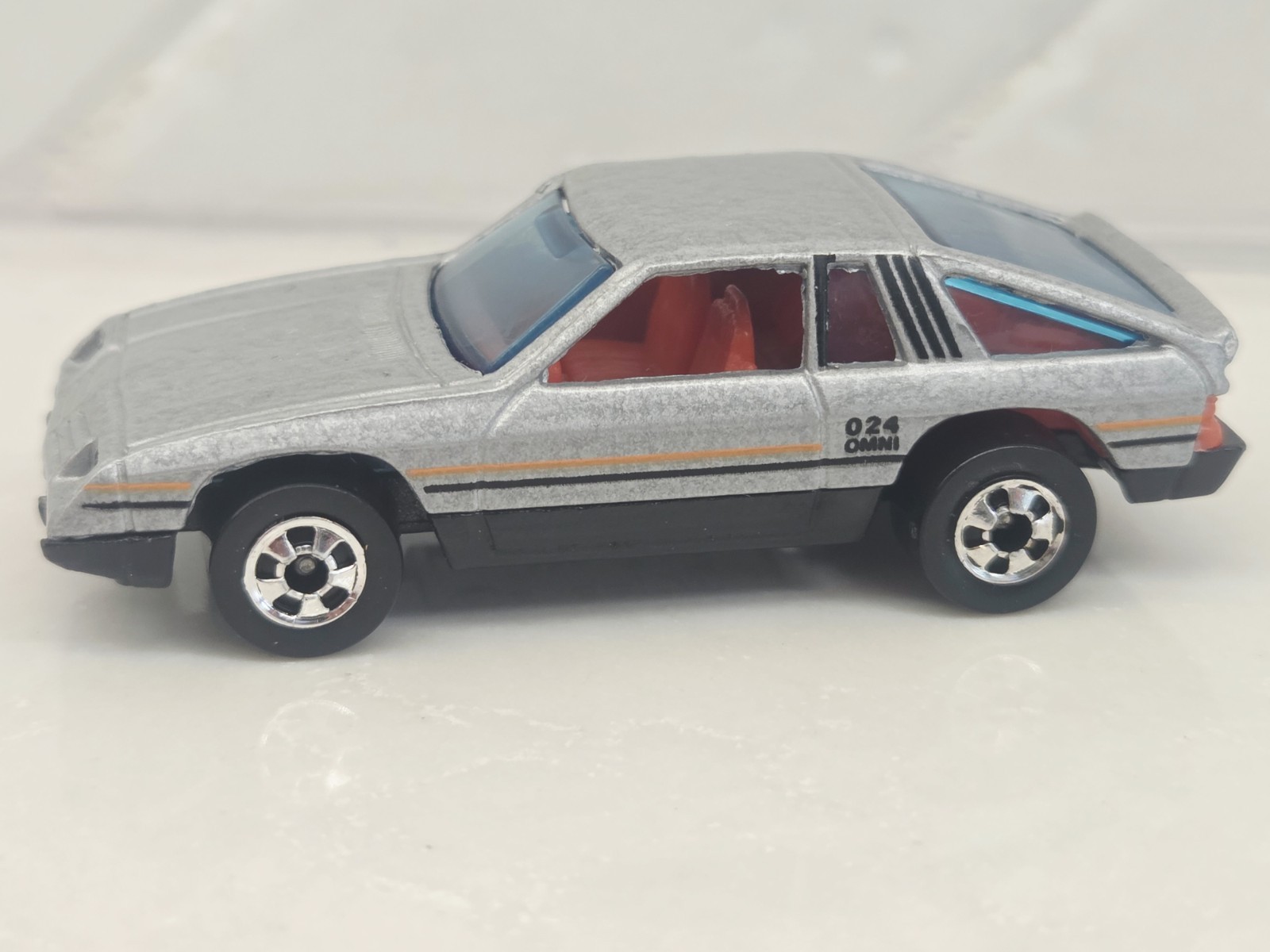 Hot Wheels Vintage Dodge Omni 024 Gray Blackwall Hong Kong Loose