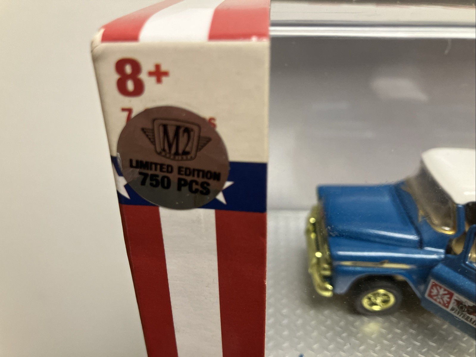M2 NHRA 1958 Chevrolet Cameo Truck & 1957 Chevrolet Gasser CHASE in box