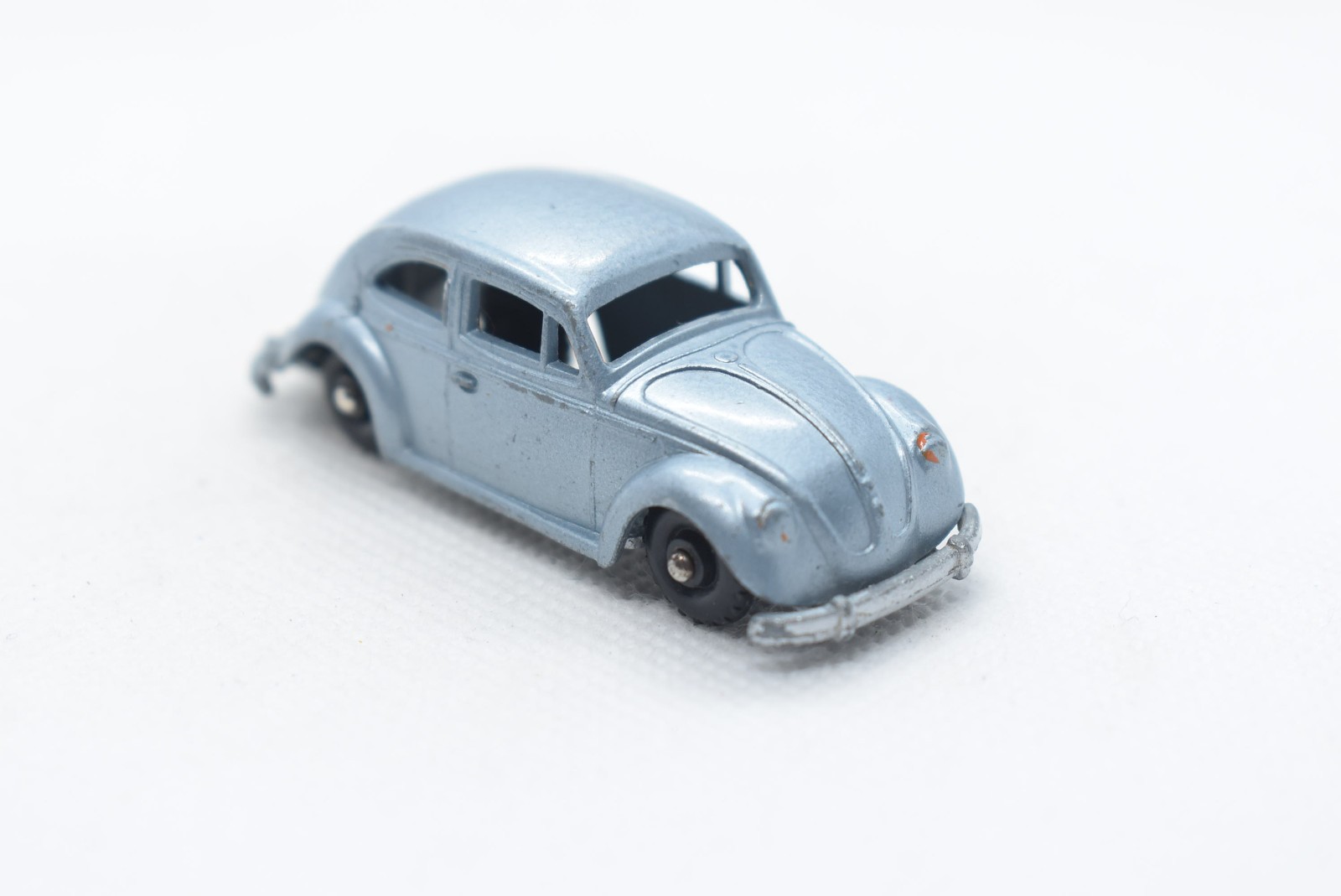 Budgie Models Blue Volkswagen Beetle Sedan No 8 United Kingdom 1/87 Diecast
