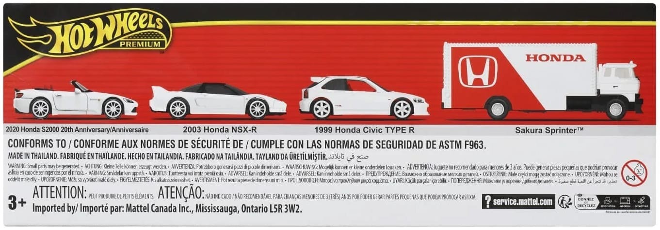 2025 Hot Wheels Premium Diorama Collector Set Honda Type R Heritage 9/27