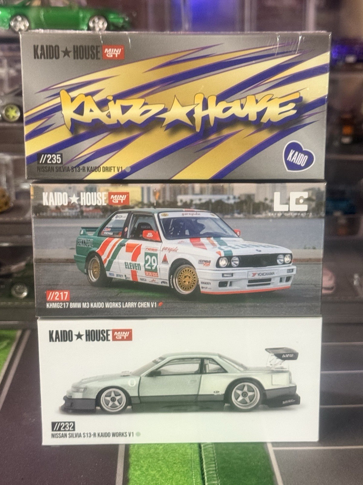 3 Kaido House Lot Latest Releases 7/11 BMW Nissan S13 Drift & S13 R