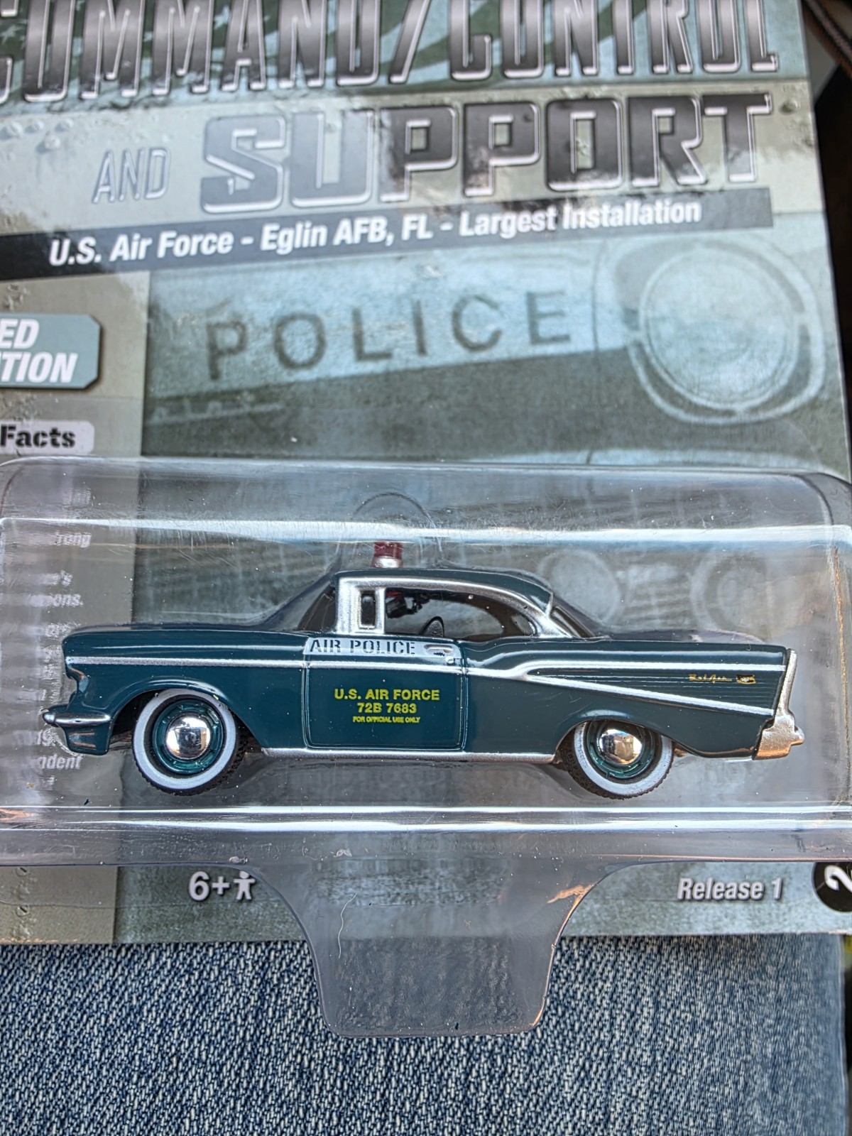 JOHNNEY LIGHTNING Command Control 1957 chevy air force 1/64