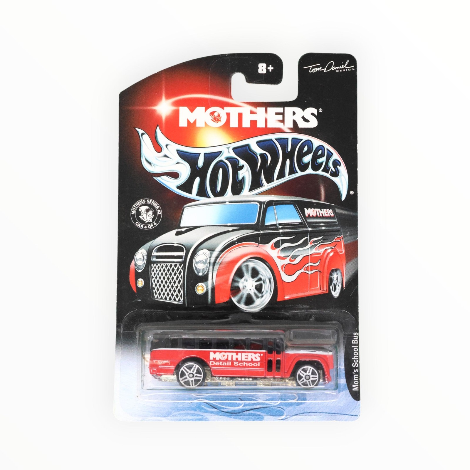 Hot Wheels S’Cool Bus (Mom’s School Bus) – Mothers Wax – 2004 Promo A