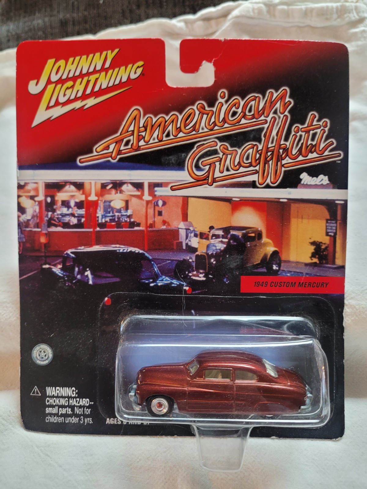 JOHNNY LIGHTNING AMERICAN GRAFFITI 1949 MERCURY CUSTOM