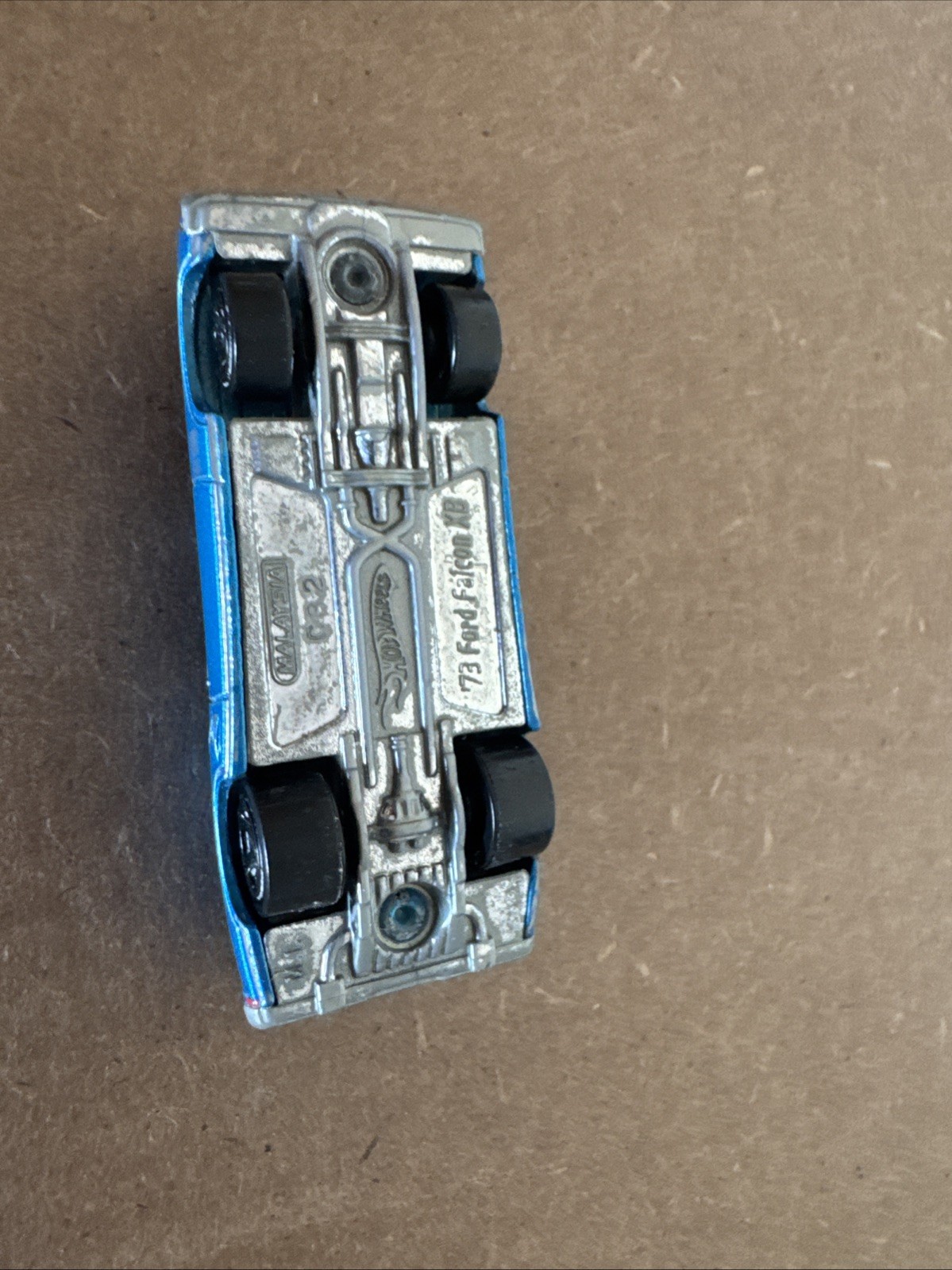 2010 Hot Wheels All Stars 1973 ’73 Ford Falcon XB Blue 125 Die Cast 1:64