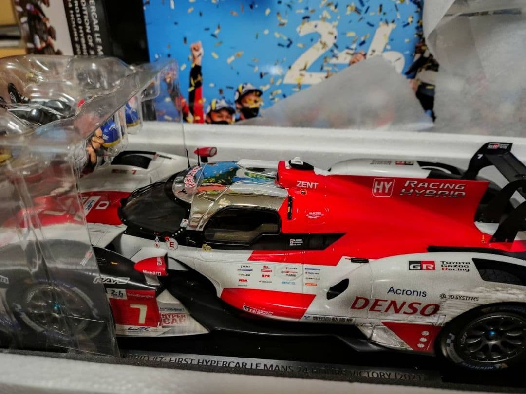1/18 TOYOTA GR010 HYBRID LE MANS 24 #QY12US