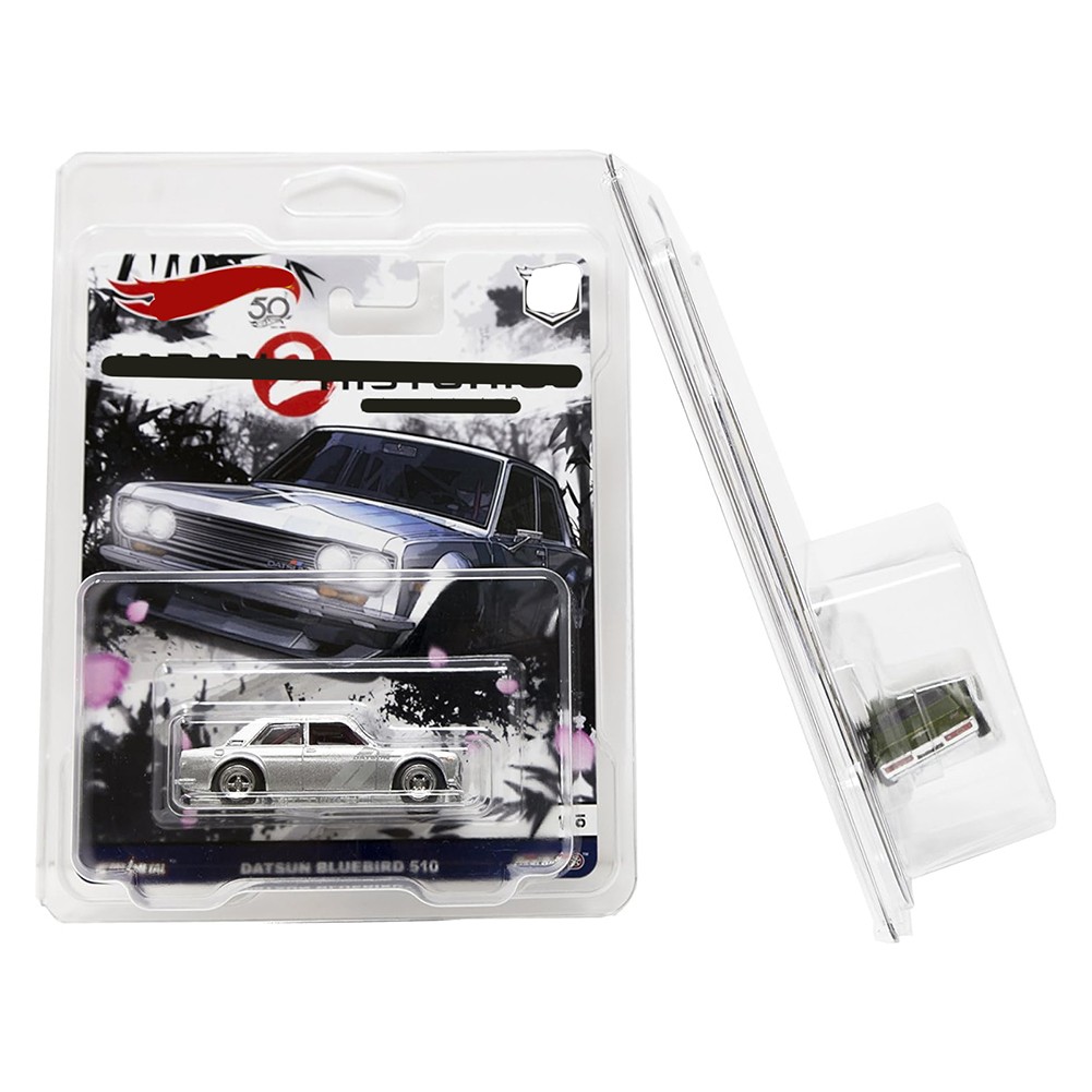 10-100Pcs Protector Cases Model Car Clamshell Display For Hotwheels Short Card