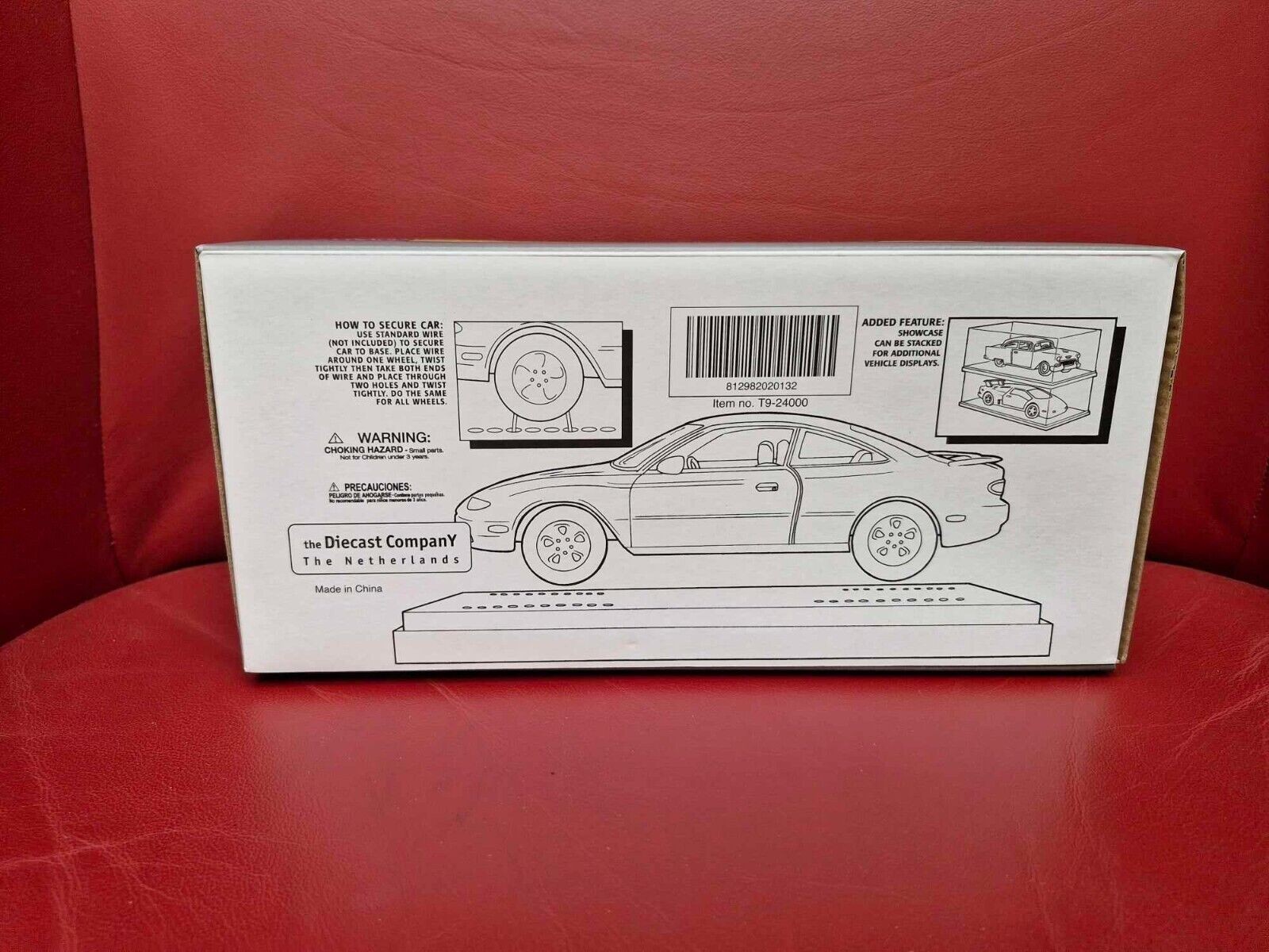Triple 9 Collector’s Show Case T9-24000 Display Case For 1/24 Model Cars MIB OVP