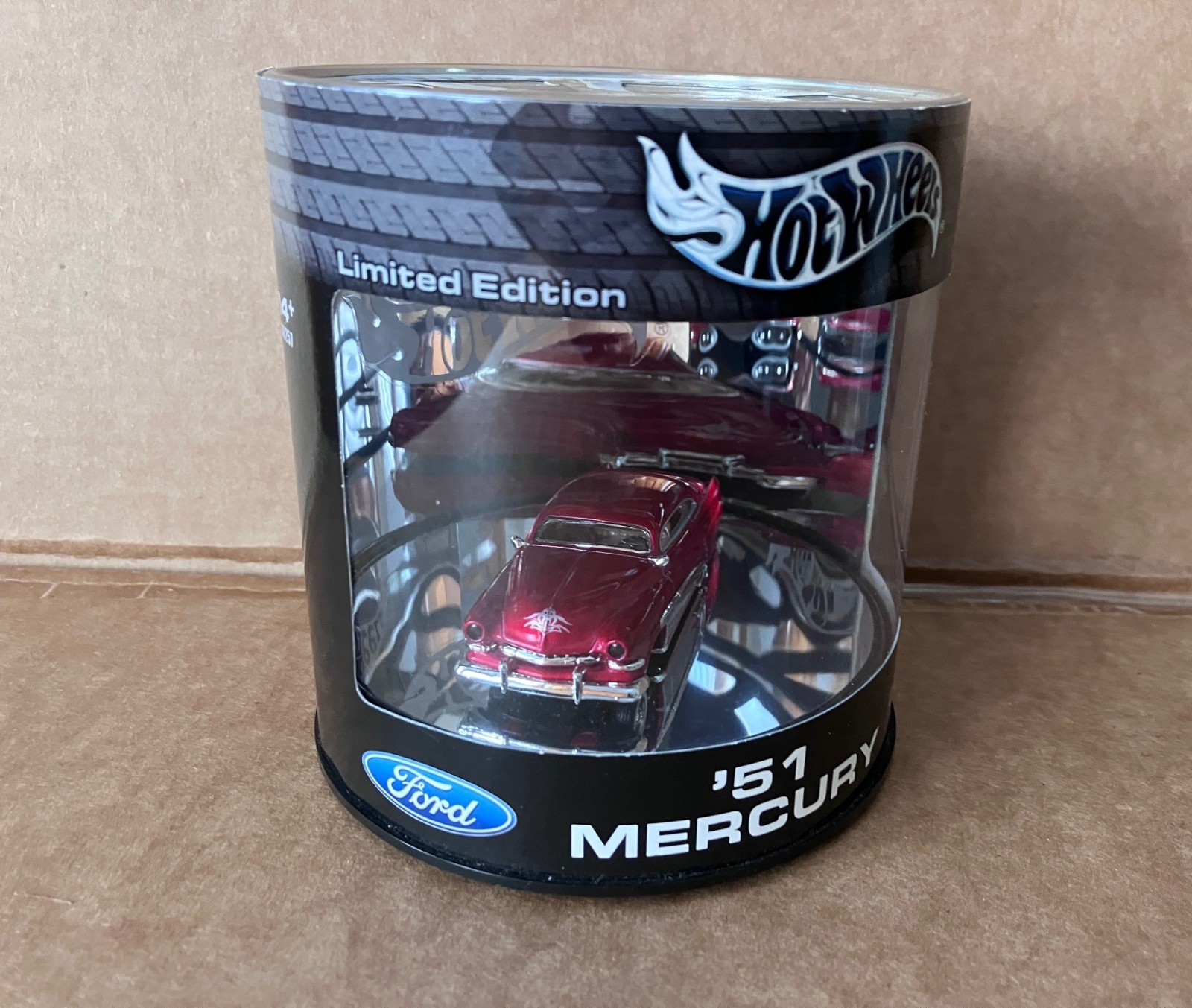 Hot Wheels Oil Can Designer’s Choice Series ’51 Mercury 3 of 4 Red