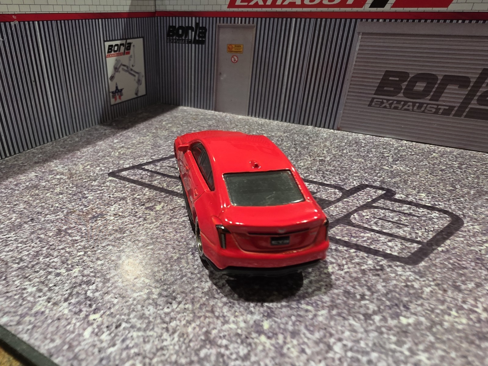 LOOSE 2022 MATCHBOX RED 2021 CADILLAC CT5-V BLACKWING WHEEL SWAP REAL RIDERS