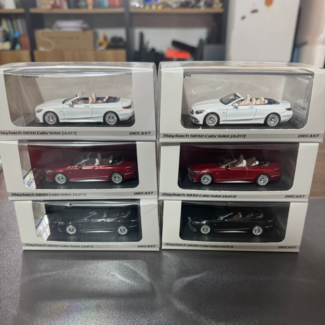 NJ64 Mercedes-Benz Maybach S650 Cabriolet(A217) 1/64 Diecast Model Car