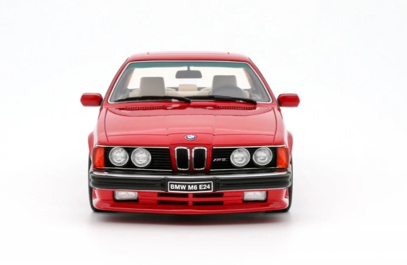 1/18 GT Spirit Otto BMW E24 M6 in Henna Red from 1986 OT1018