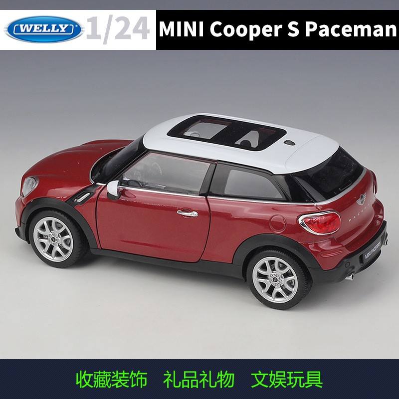 Welly 1:24 Mini Cooper S Paceman Genuine Diecast Car Model Collectible Display